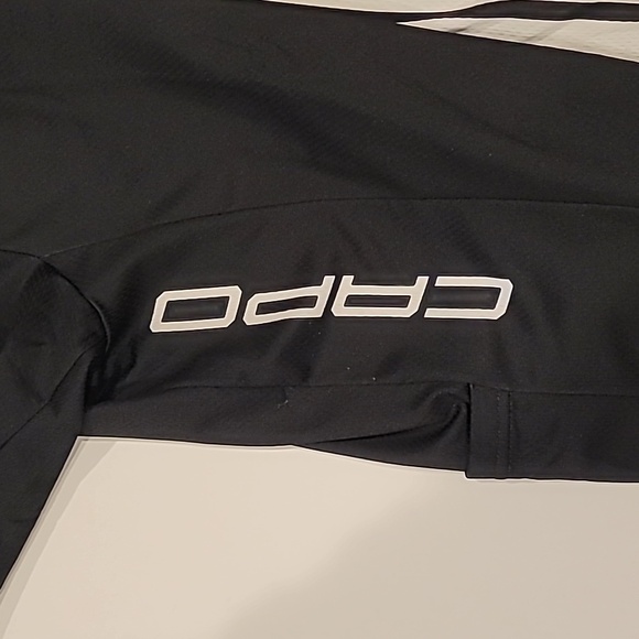 Capo Cycling Jersey Shirt Black White XL - Picture 9 of 14